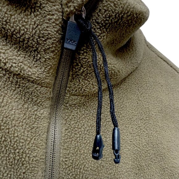 Rossignol Fleece Ski Top Size 14 Boys Brown 1/4 Zip Mock Neck Pullover - Picture 10 of 12